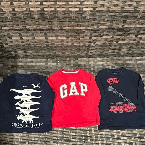 Boy long sleeve blouse bundle 3 - Picture 1 of 9